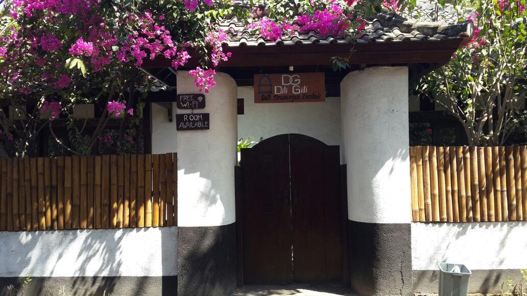 Dili Gili Bed & Breakfast Gili Trawangan Exterior foto